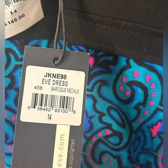 Nwt- Plenty by Tracy Reese 8 Floral Fleur Print Dress Pleated Anthropologie -14 - Picture 6 of 7